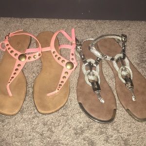 Two Pairs of Sandals